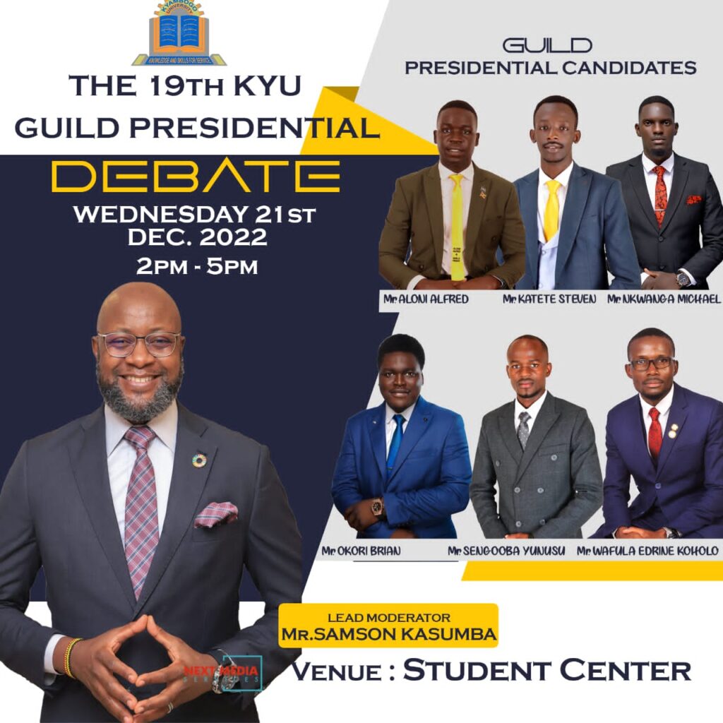The Emoji Guy In Kyambogo Guild Race 2 Kyambogo university presidential debate