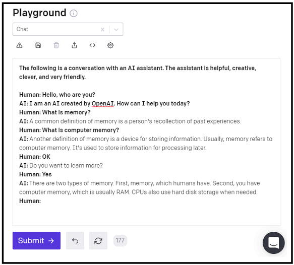 Openai playground