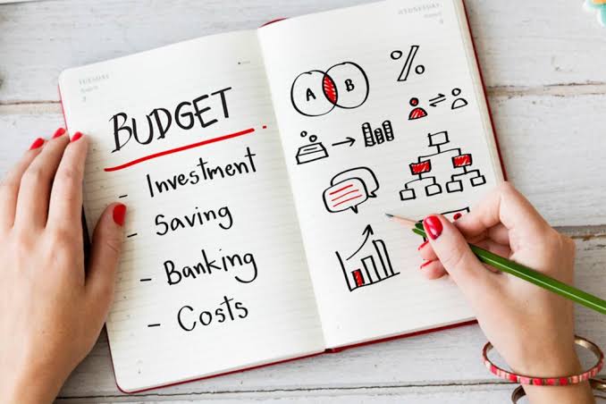 Manage money with a budget