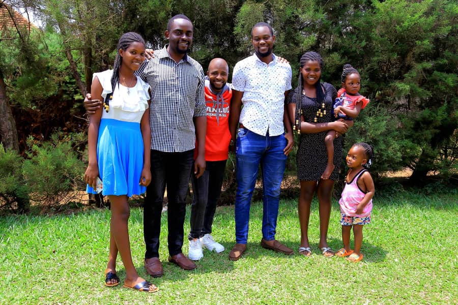 bryan morel with family