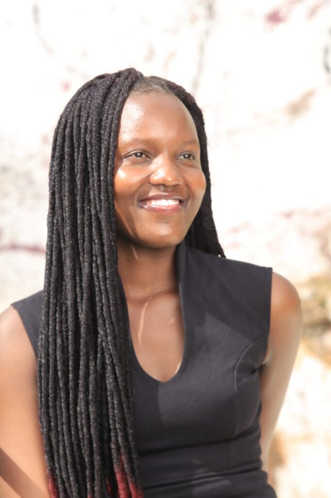 Ugandan girl smiling