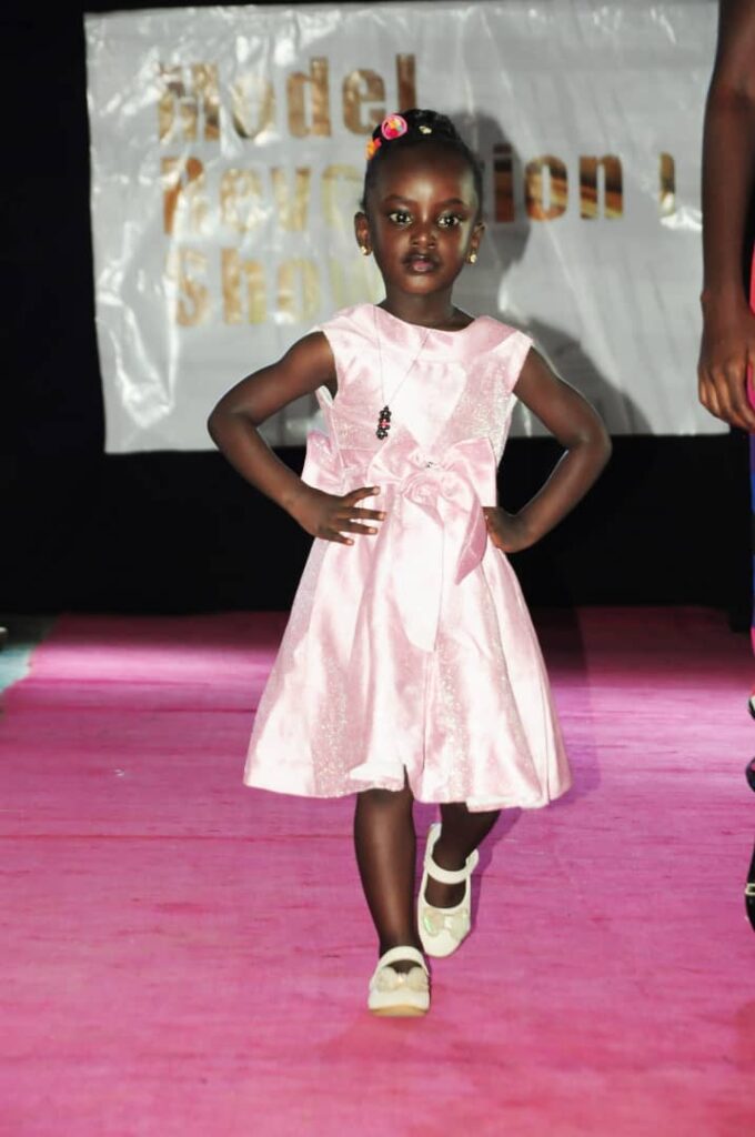 Tashan Brianah on the runway
