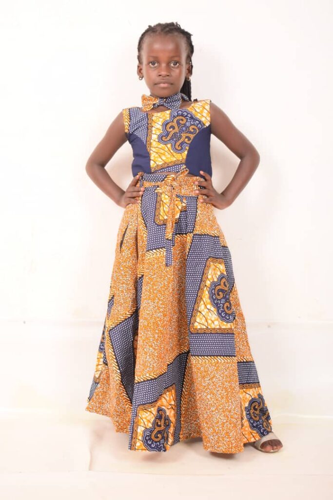 Kitengi outfit for kids