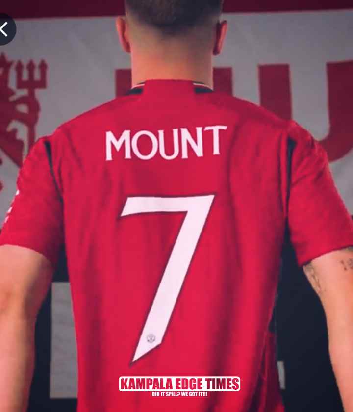 Mason mount is United's new number 7