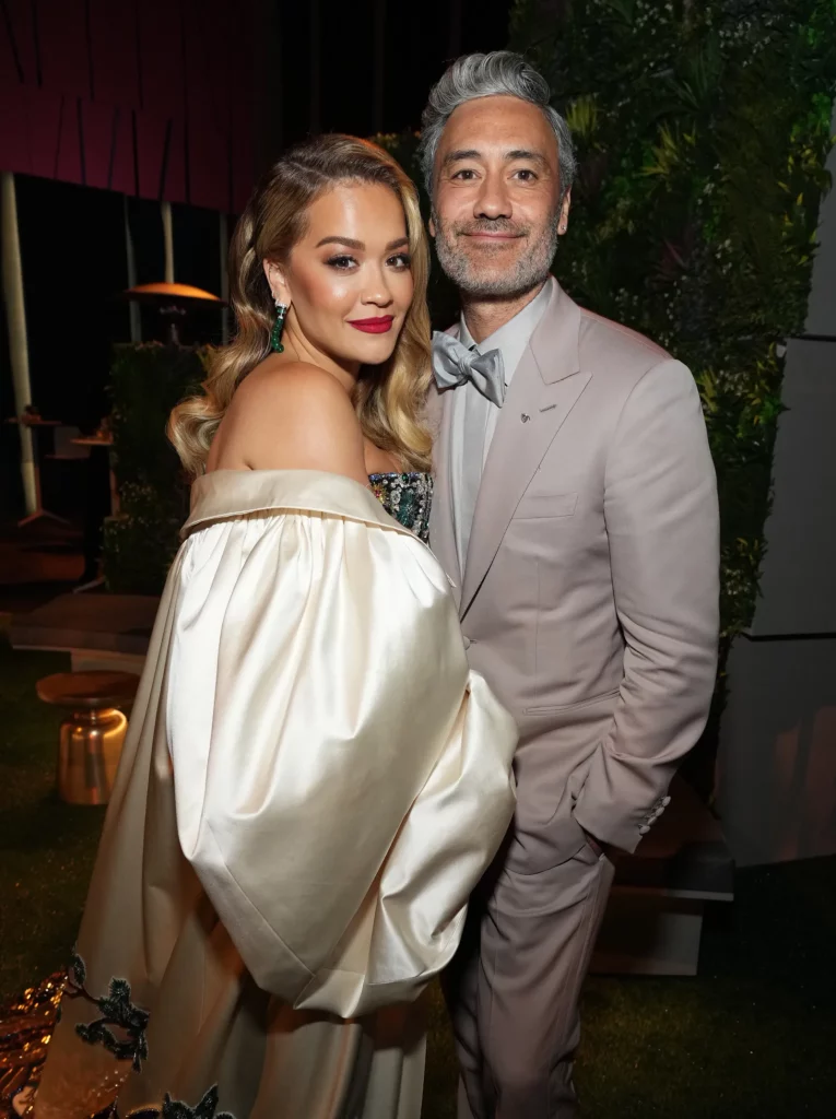 Gallery: Rita Ora And Taika Waititi Beautiful Wedding Scenes 2 rita ora and taika waititi during their anniversary