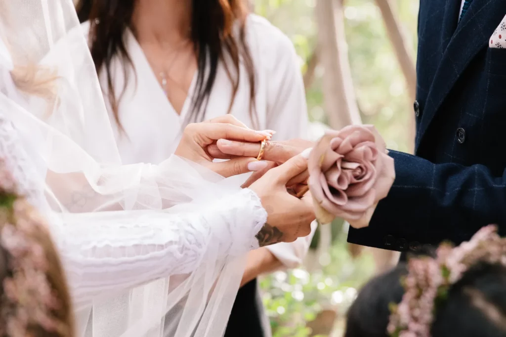 Gallery: Rita Ora And Taika Waititi Beautiful Wedding Scenes 1 Rita Ora And Taika tie a knot using a wedding ring