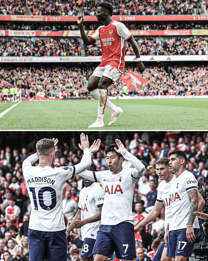 North London Derby goals were scored in quick succession 