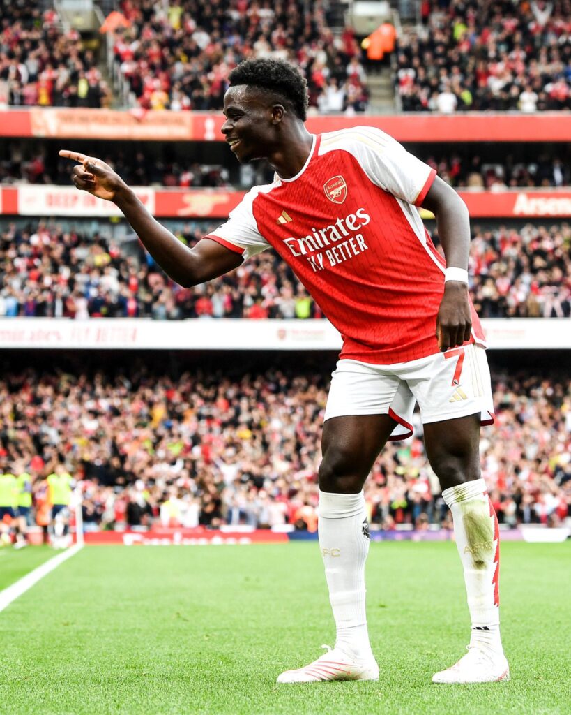Bukayo Saka 