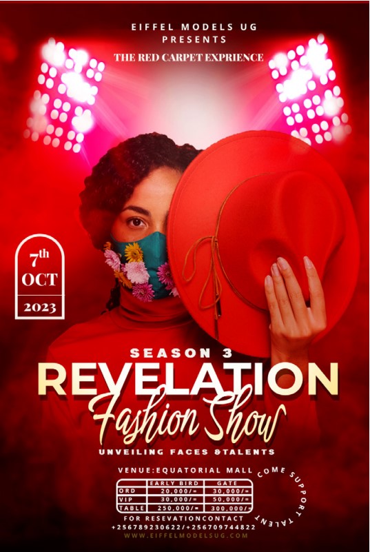 Model Revelation Show season 3 by Eiffel Models Ug