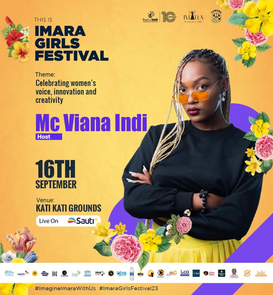 Imara Girls Festival MC Viana Indi