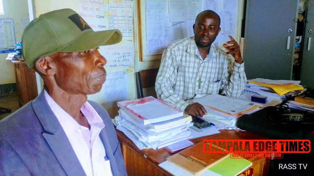 DOS’s Message to Mr. Osuna Peter after 12 Years at RASS 1 Mr Osuna ( in cap ) the DOS of RASS Mr Mpagi