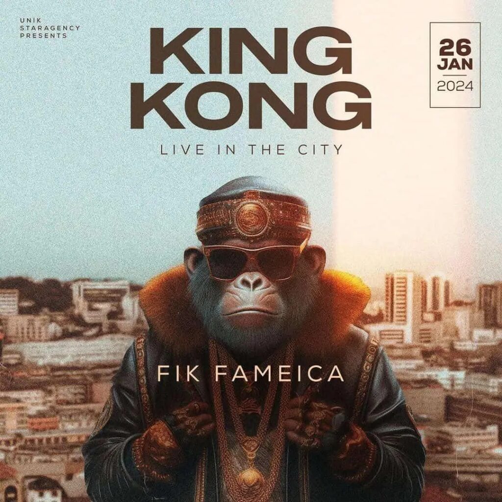 King Kong concert artwork