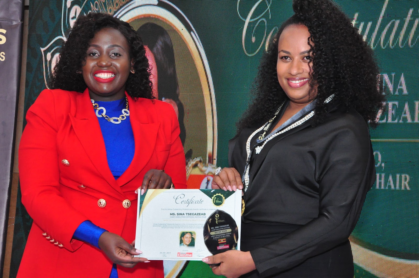 natna hair ceo wins award