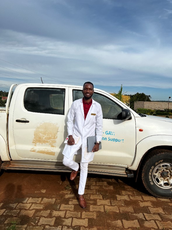 stanley ssempijja as a pharmacist