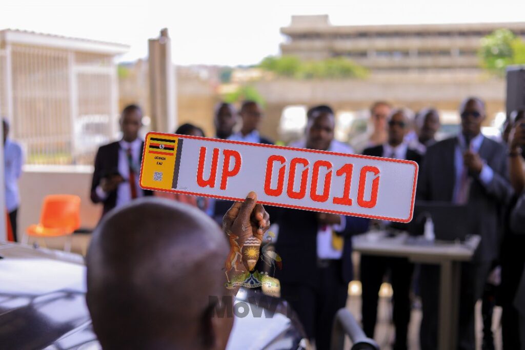 ITMS numberplates in Uganda