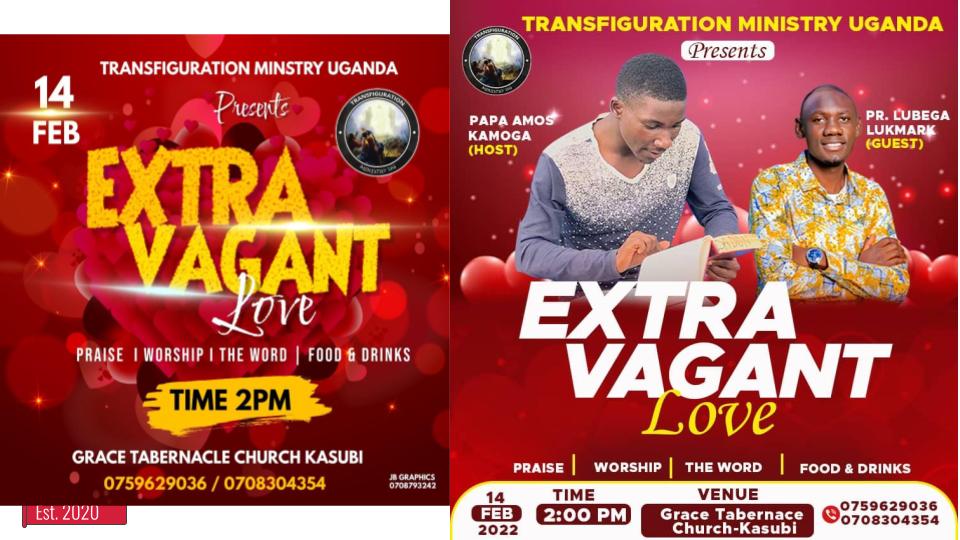 Extravagant Love Papa Amos Kamoga