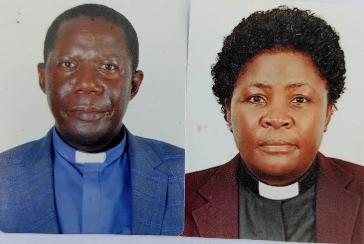 The new Bishop's wife is Rev. Canon Prof. Olivia Nassaka Banja.