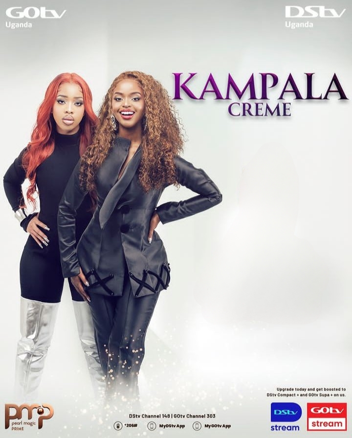 Kampala Creme Reality TV Show Feat. Baby Gloria, Zahara Toto 2 Baby Gloria and Etania poster for Kampala Creme
