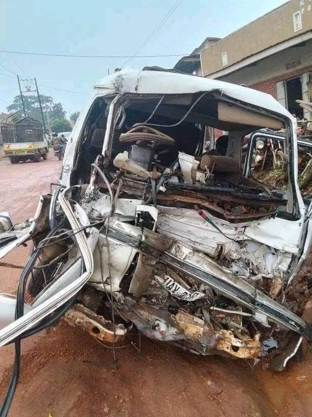 Baby Deo car crushed in the incident