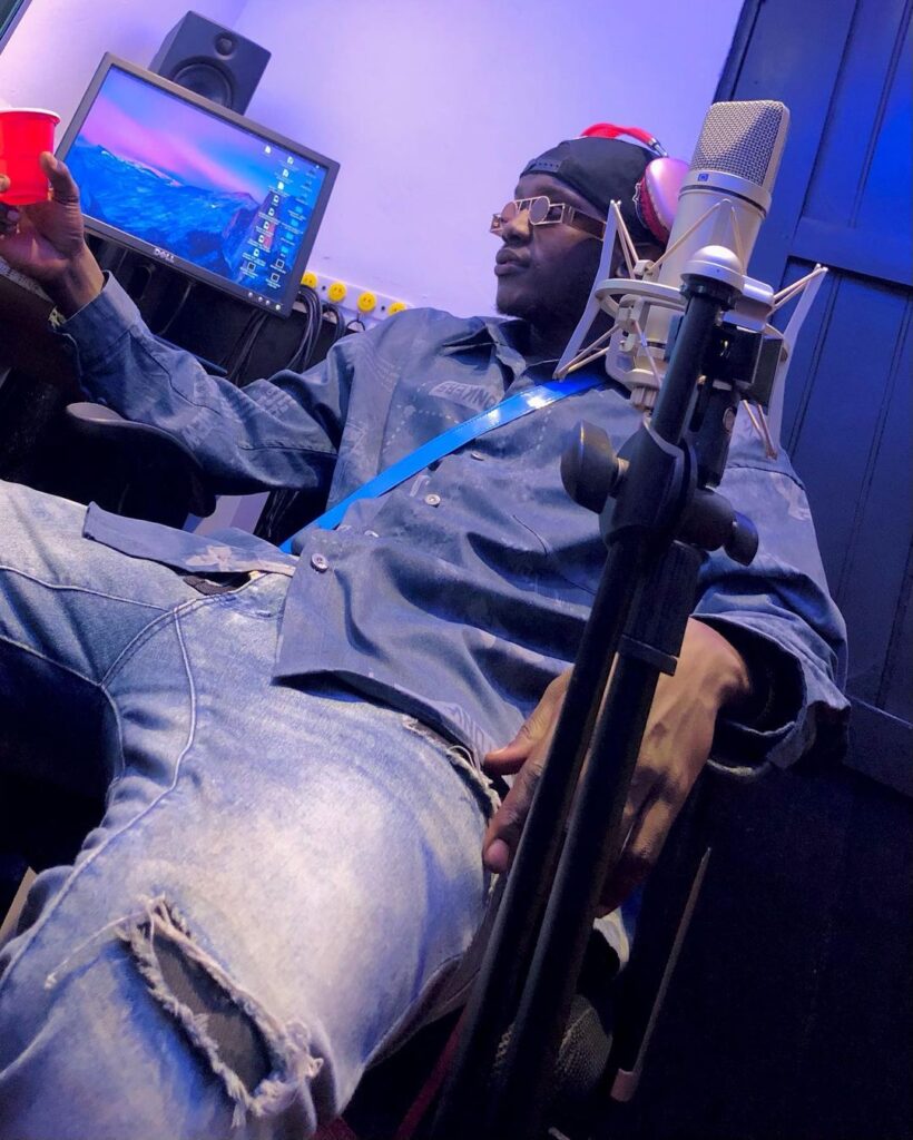 Wyclef cabana in studio