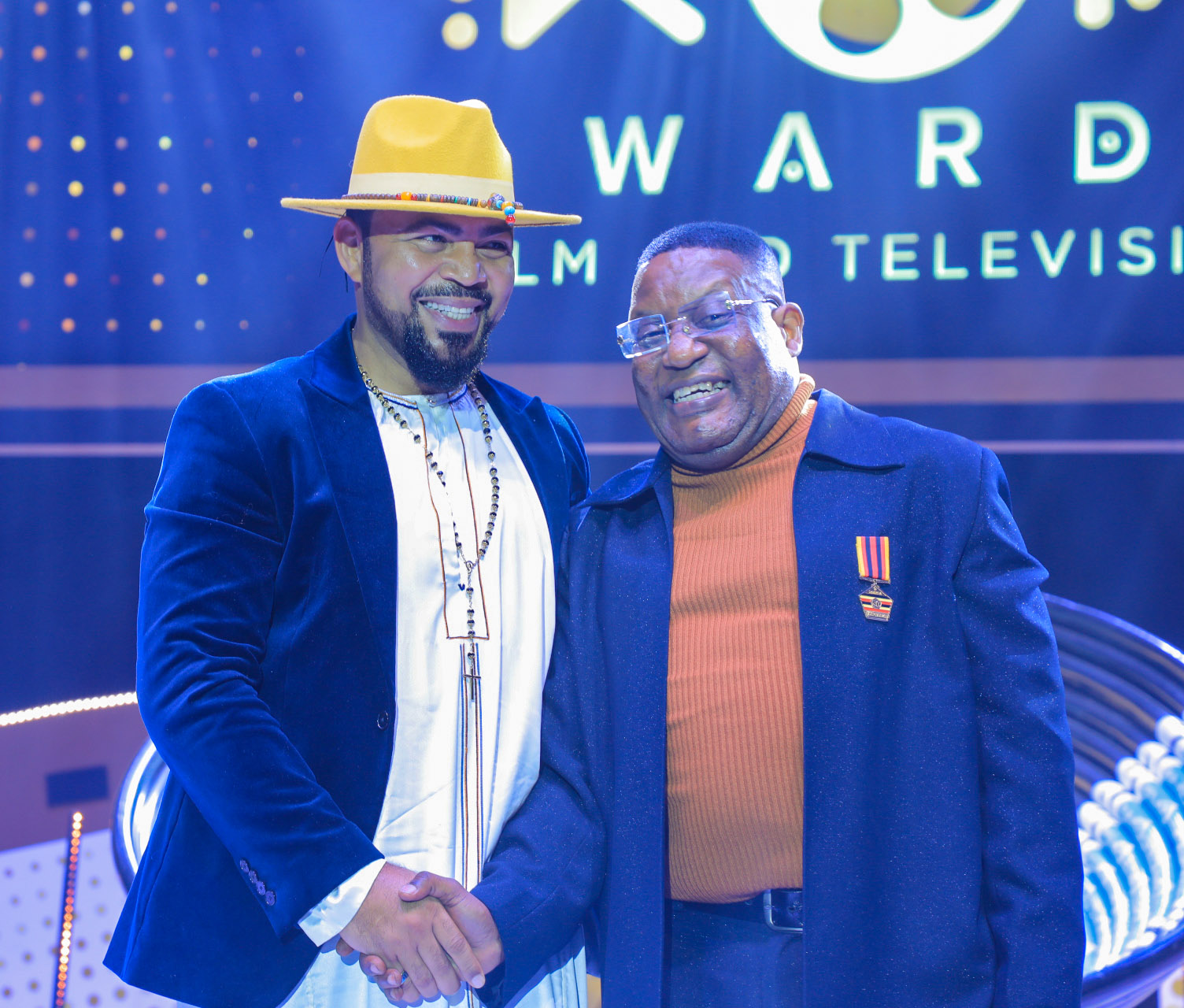 Ramsey nouah and bbosa during ikon awards 2023