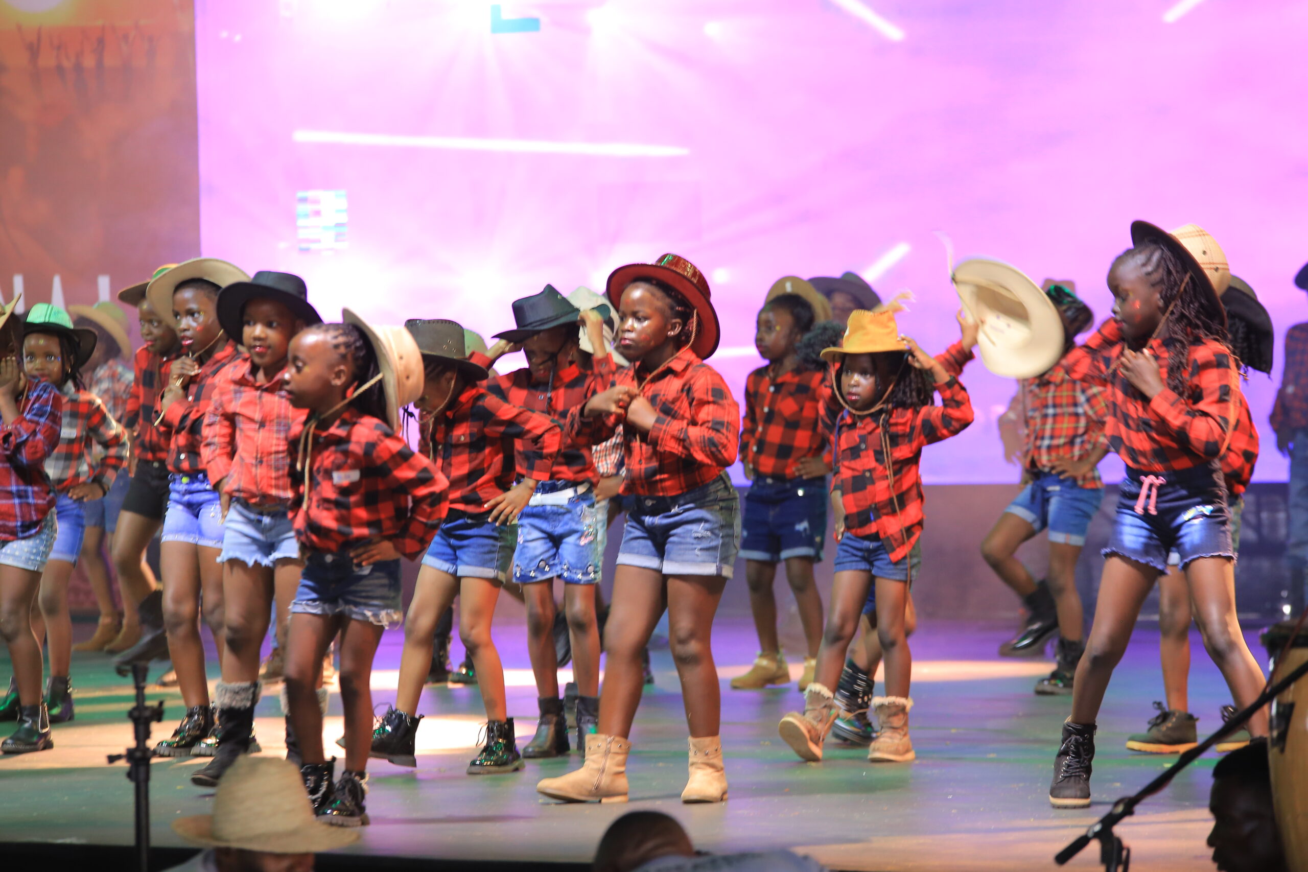 Toddlers perform for their parents on Good Friday 2024