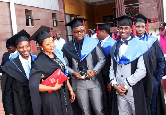 Students in Uganda higher institutions 