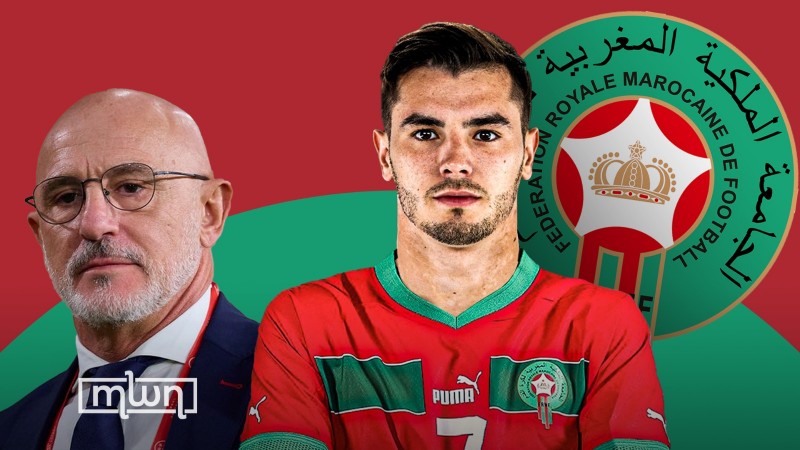 Brahim Diaz in Moroccan jersey