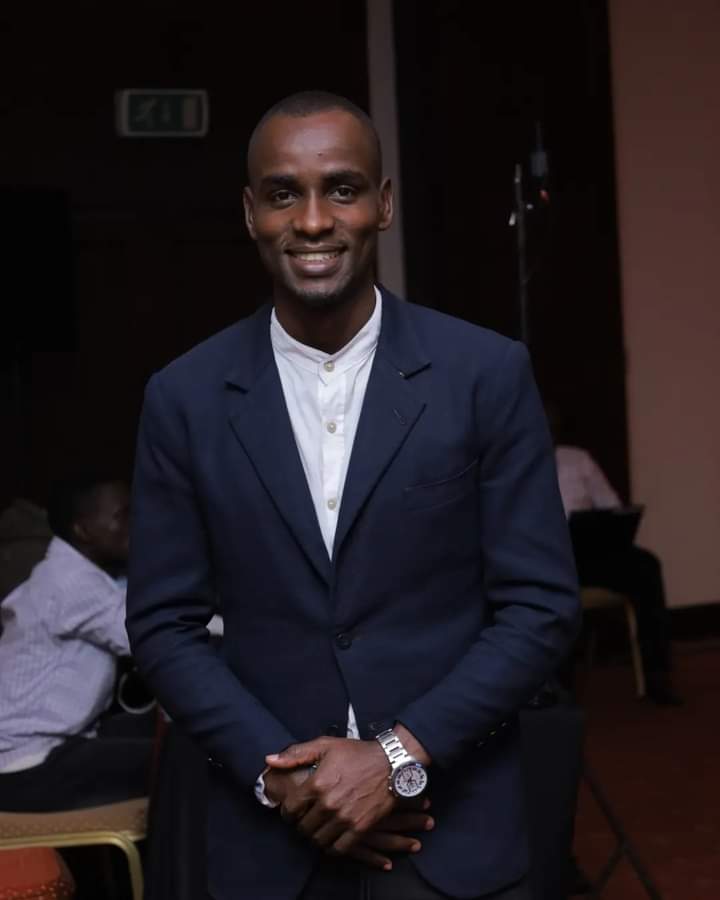 Kagoro Joshua dressed in a suit