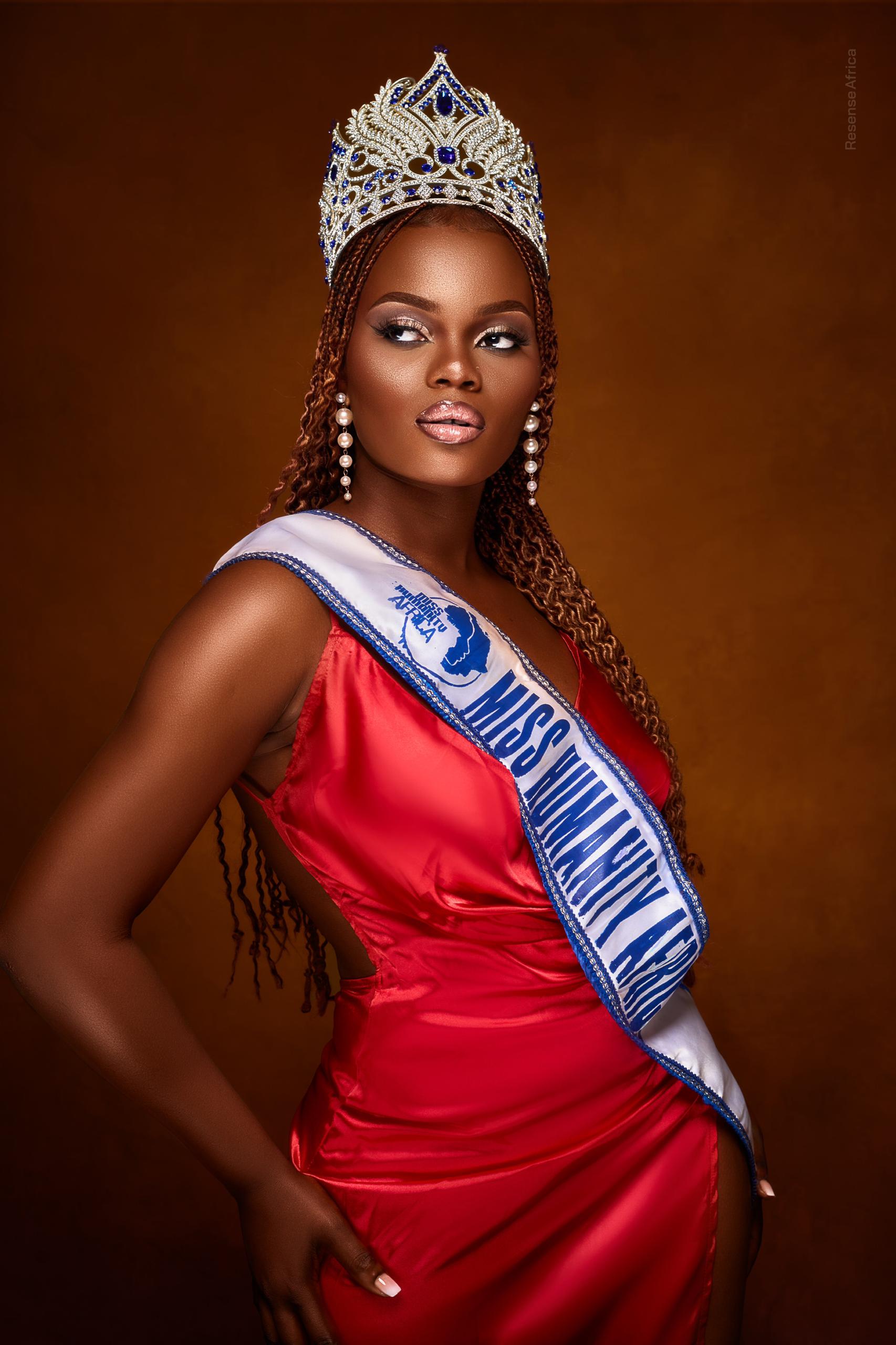 Kahubire Patience Shannie Ug Miss humanity Africa Uganda 2023