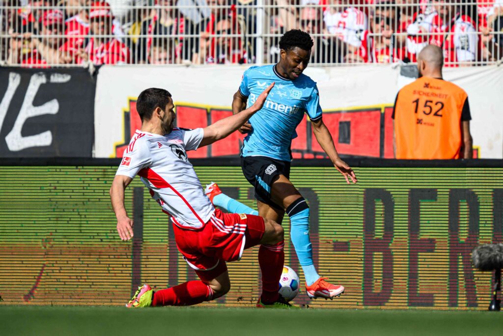 The Red Card was for Robin Gosens' foul on Nathan Tella