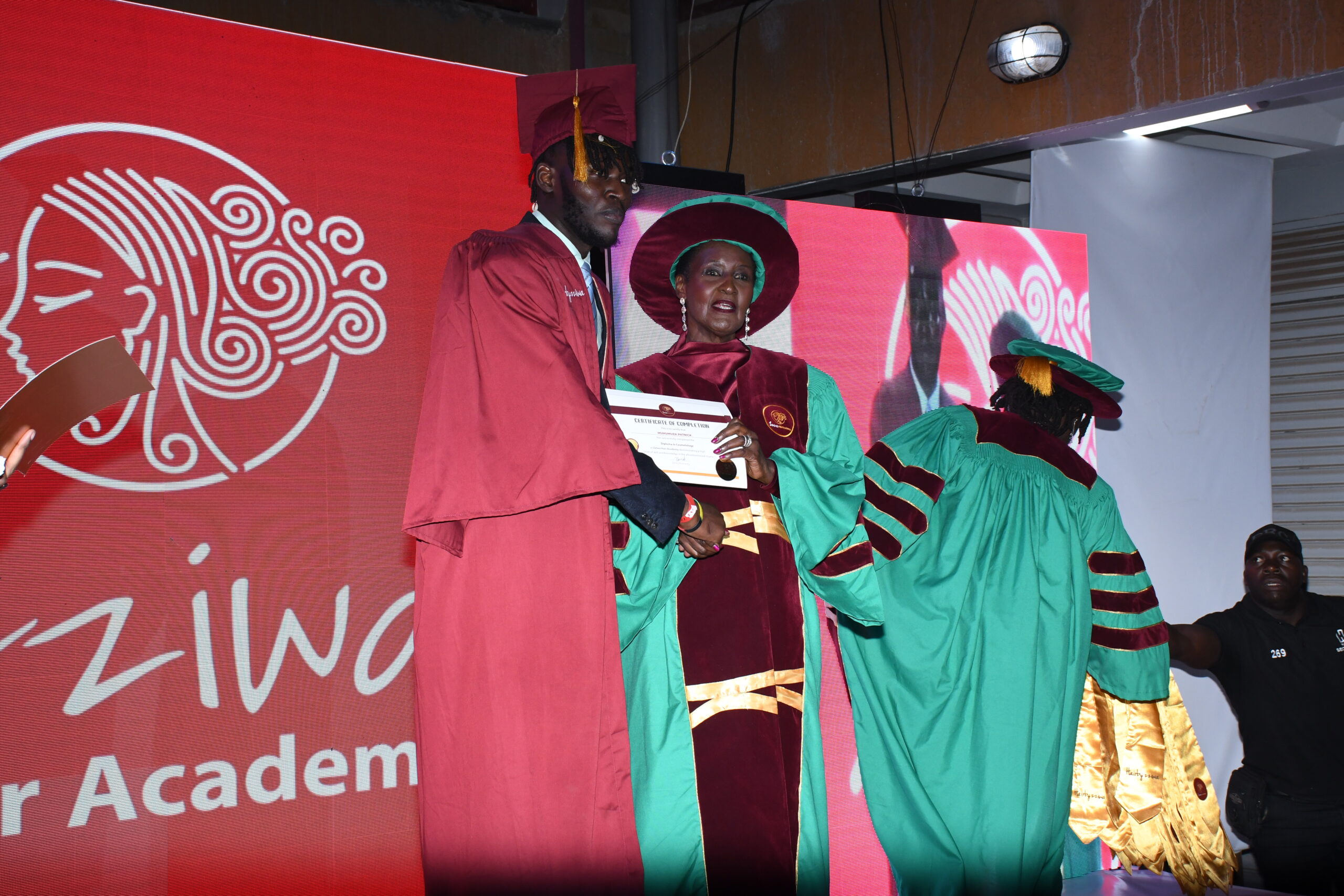 Amelia Kyambadde awards student