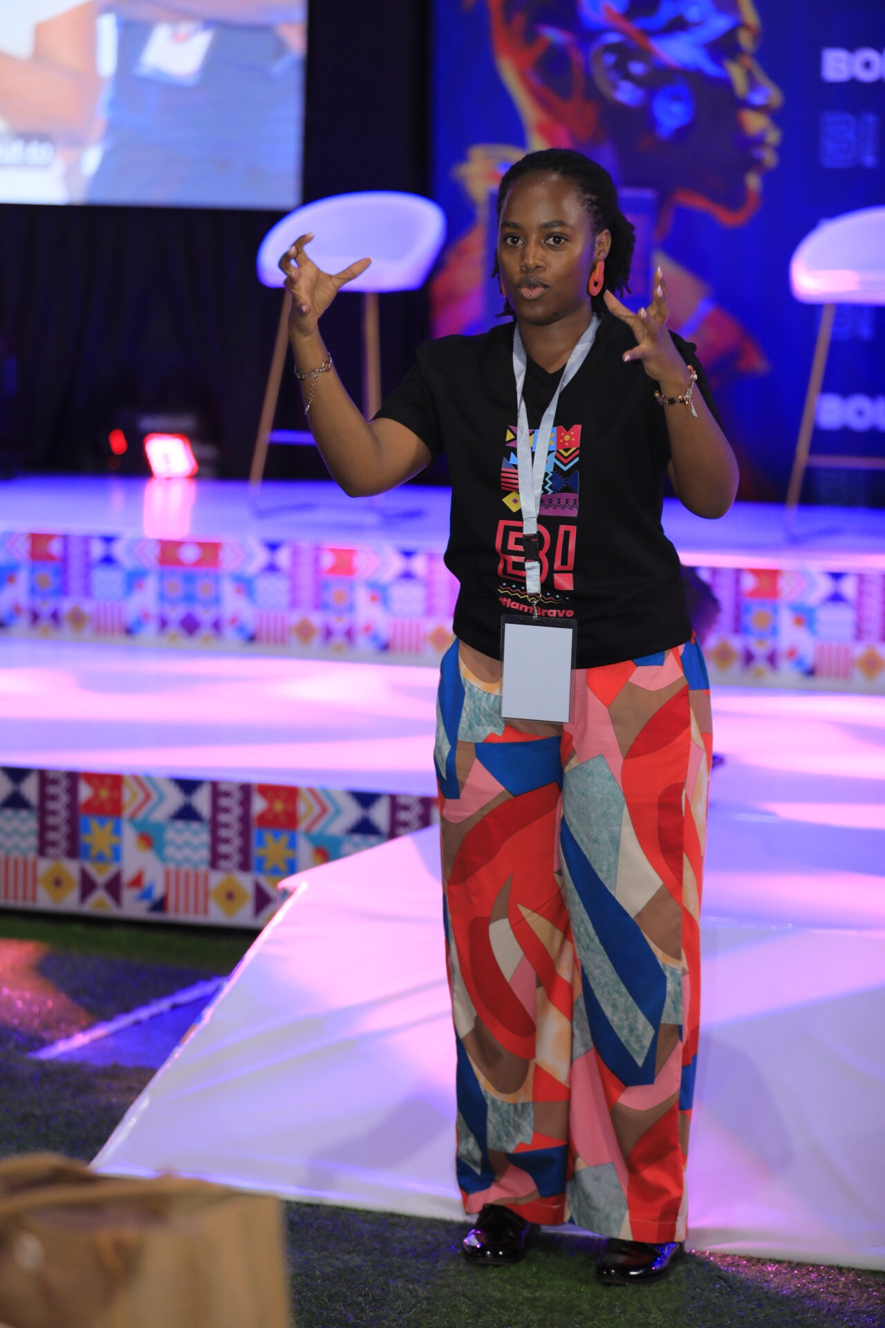 Tenge Tenge, Miss Uganda at BNN, Imara Girls Tournament 6 Tenge Tenge, Miss Uganda at BNN, Imara Girls Tournament