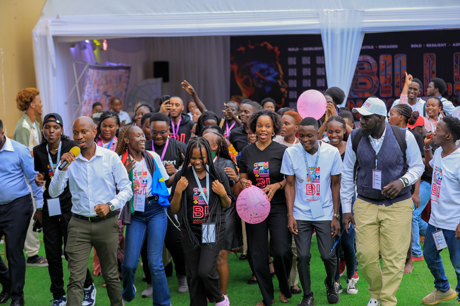 Tenge Tenge, Miss Uganda at BNN, Imara Girls Tournament 2 Imara Brave Girls Tournament BNN summit