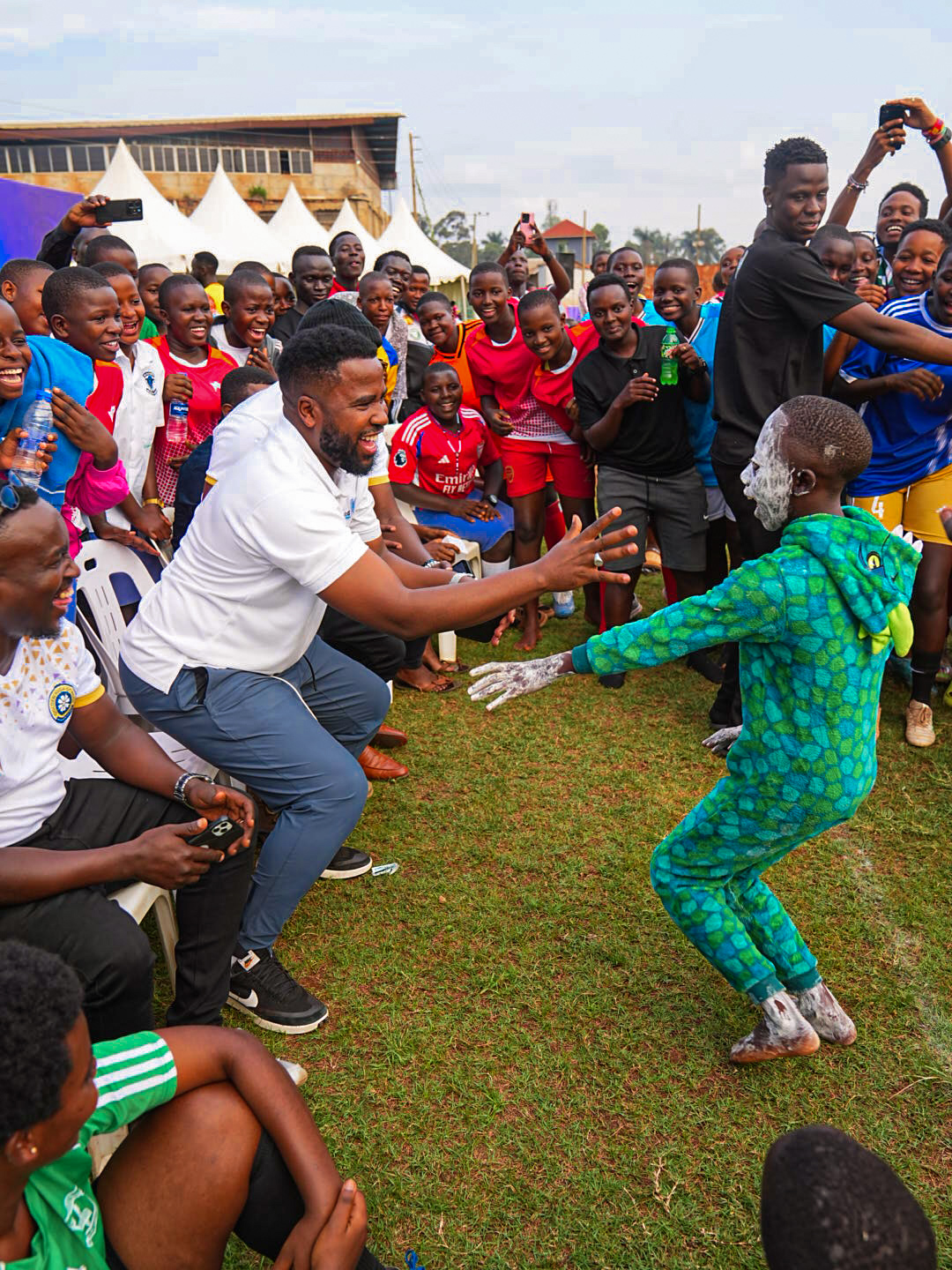 Tenge Tenge, Miss Uganda at BNN, Imara Girls Tournament 17 Tenge Tenge Sparks BNN Imara Brave Girls Tournament