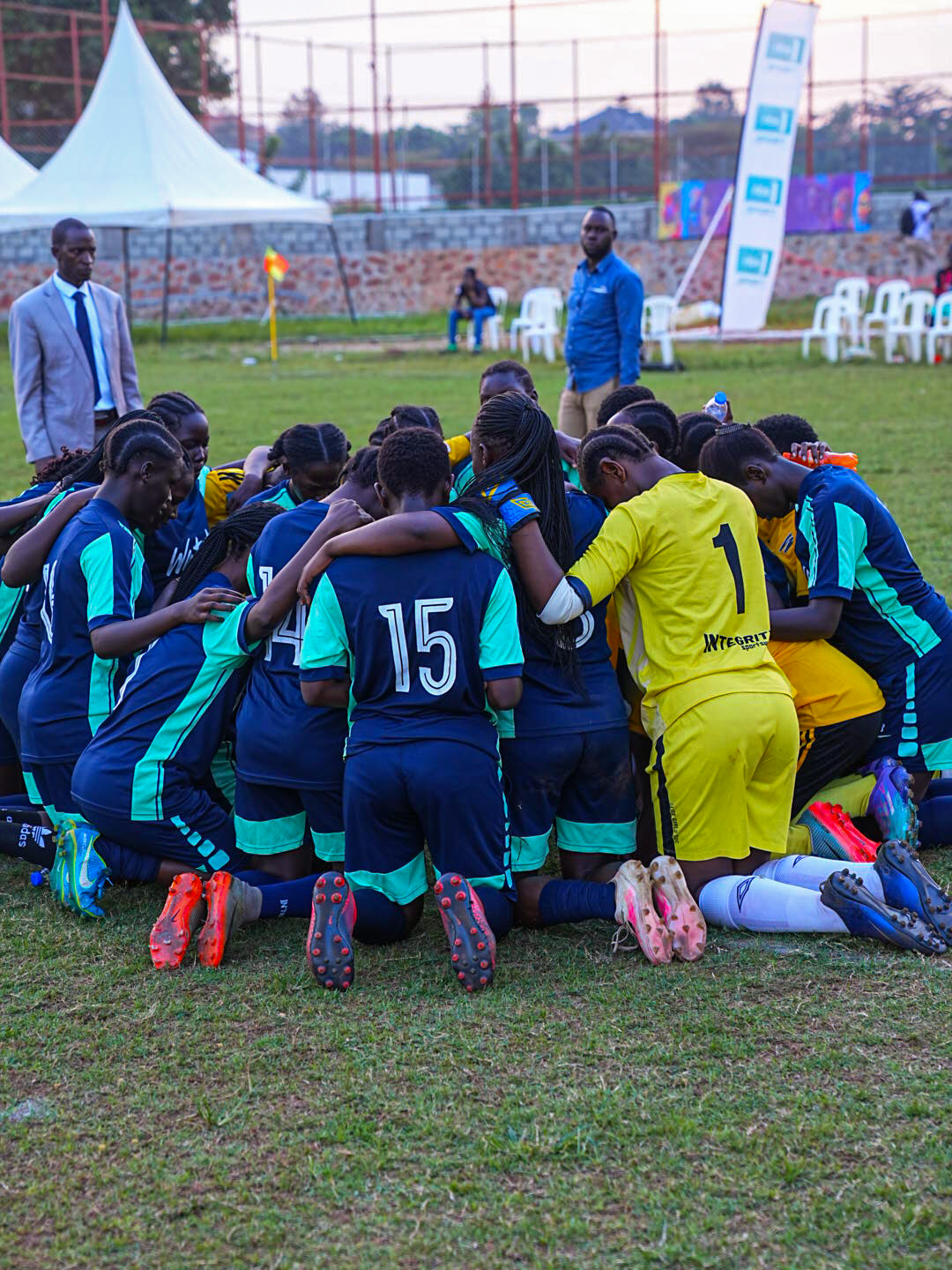 Tenge Tenge, Miss Uganda at BNN, Imara Girls Tournament 19 Watoto was the winner