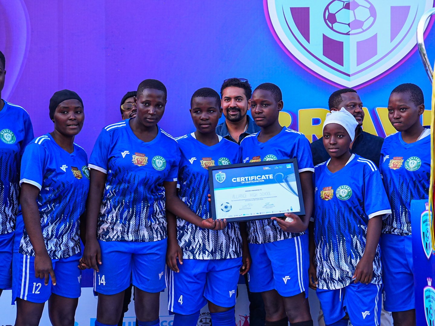 Tenge Tenge, Miss Uganda at BNN, Imara Girls Tournament 33 Imara Brave Girls Tournament