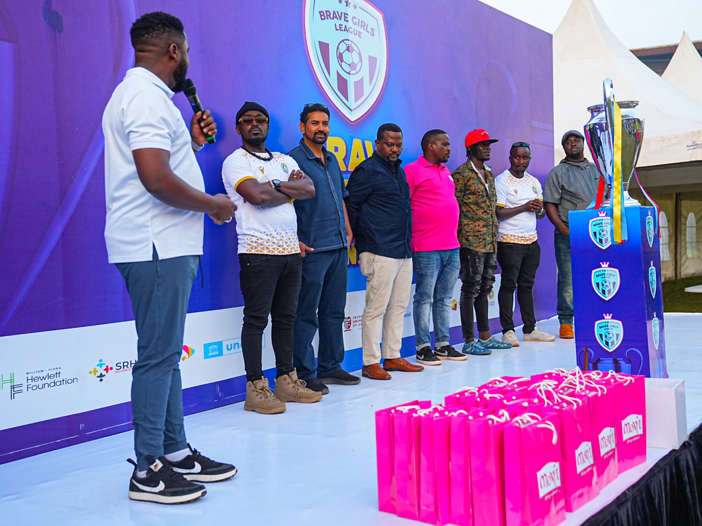 Tenge Tenge, Miss Uganda at BNN, Imara Girls Tournament 31 Imara Brave Girls Tournament awards