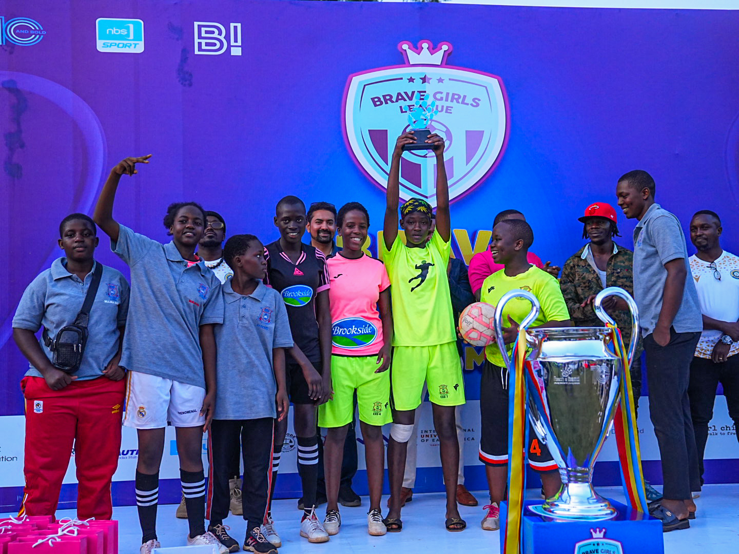 Tenge Tenge, Miss Uganda at BNN, Imara Girls Tournament 18 Imara Brave Girls Tournament