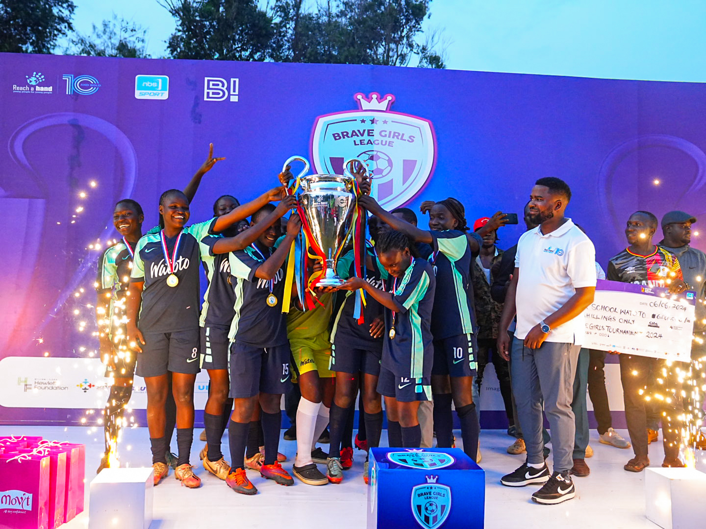 Tenge Tenge, Miss Uganda at BNN, Imara Girls Tournament 20 Tenge Tenge, Miss Uganda at BNN, Imara Girls Tournament