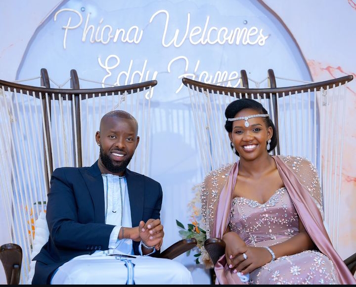 Phiona welcome Eddy home