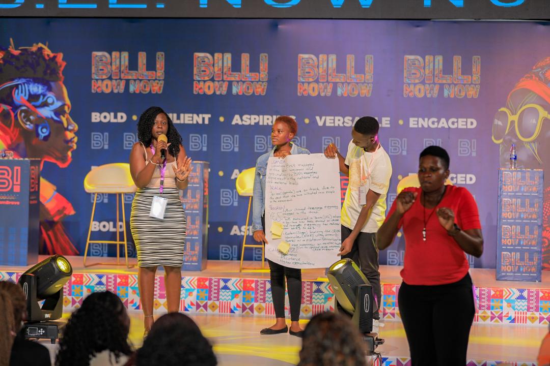 Video: Evelyn Anite steals the show at BNN Youth Summit