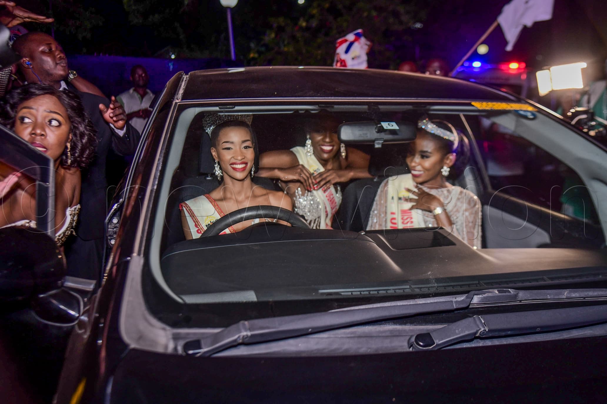 Natasha Nyonyozi and Miss Uganda 2024 winners