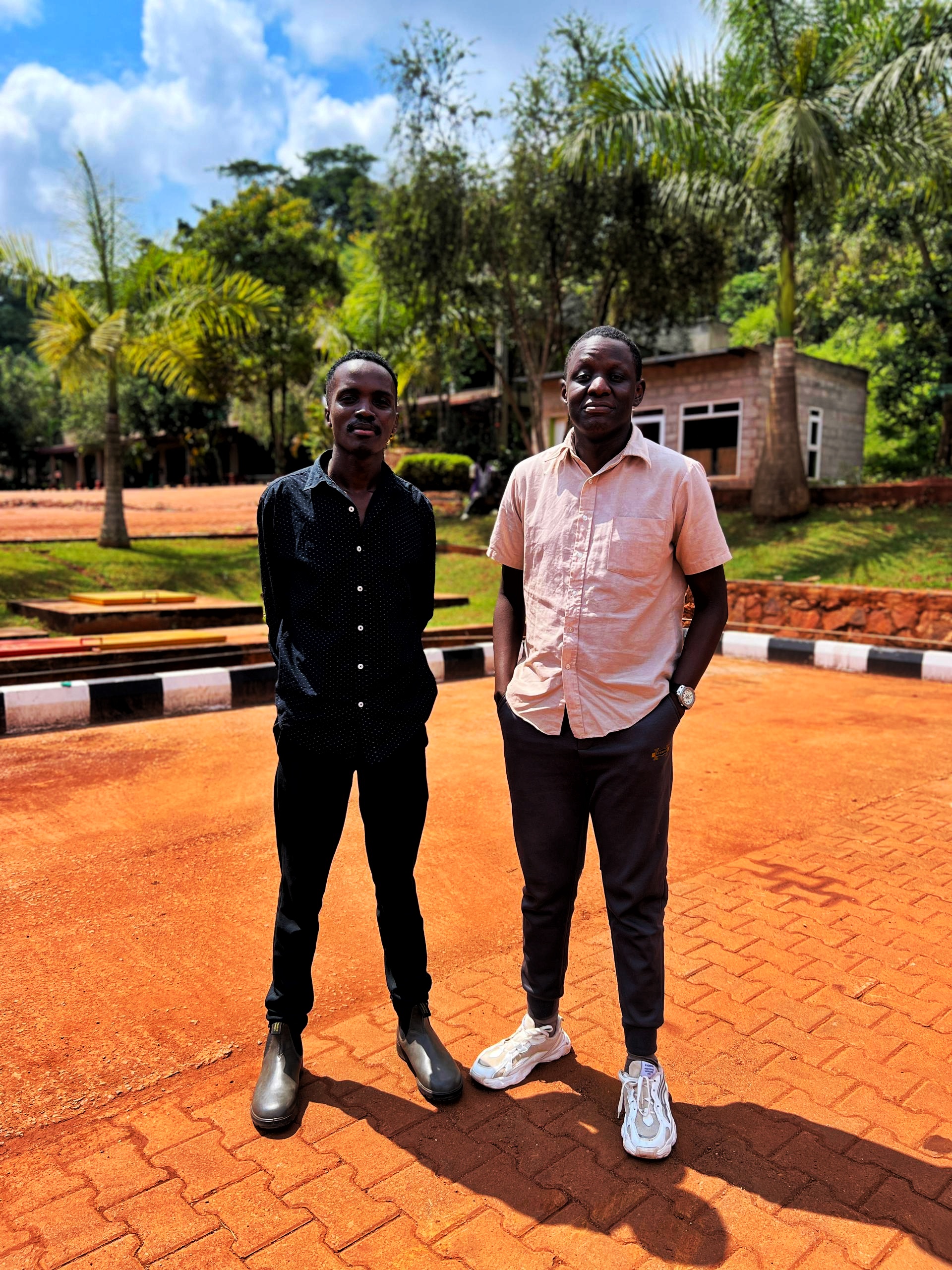 John Kenny and John Laban at Kiira motors E-Mobility expo