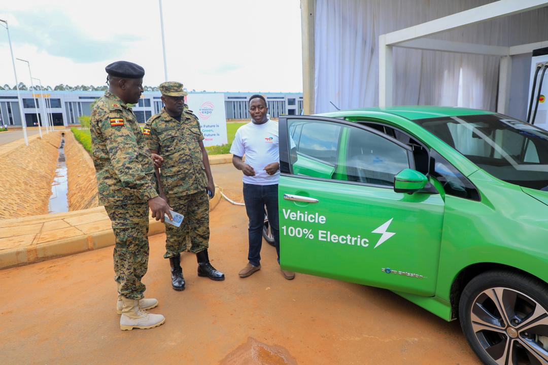 Kiira motors E-Mobility expo 100% electric vehicle