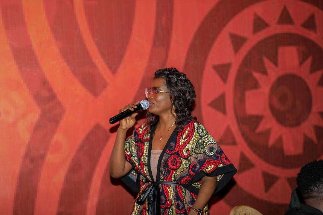 Brenda Nanyonjo from miss Uganda at Kiira motors E-Mobility expo