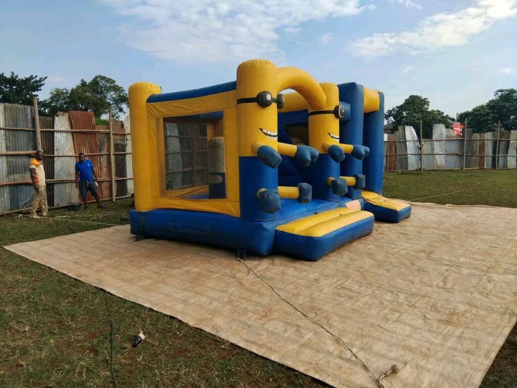 Bouncing castles at lions park Tororo for burudika Na east Fm 2024