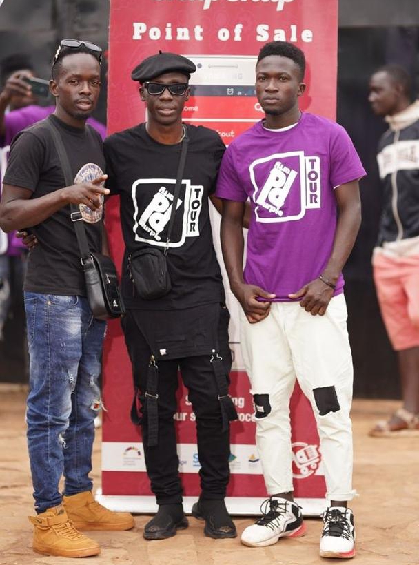 Purple party with Douglas Lwanga