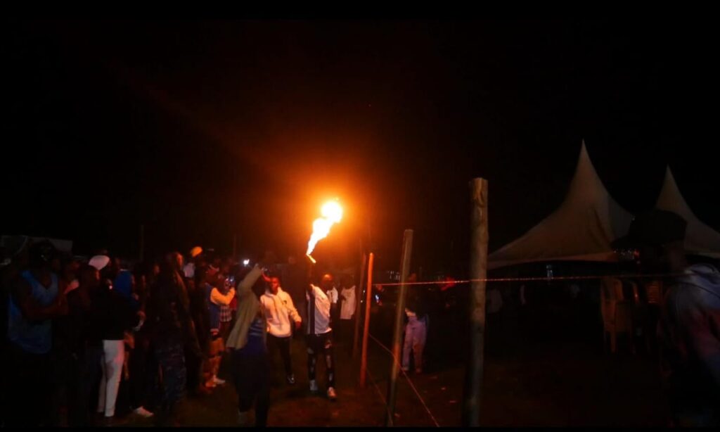 Fire moments at Burudika Na East Fm, 2024