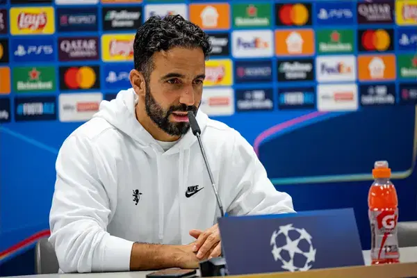 Ruben Amorim on UEFA champions league press conference